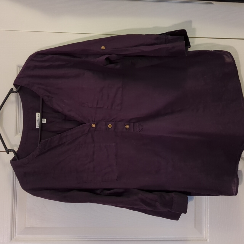 Purple 3/4 sleeve Top